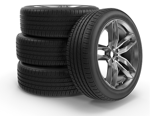 Tyre and wheel